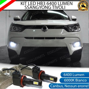 Kit Full LED H16 Fendinebbia 6400 LUMEN SSANGYONG TIVOLI