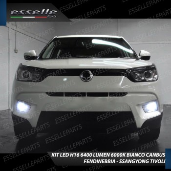 Kit Full LED H16 Fendinebbia 6400 LUMEN SSANGYONG TIVOLI
