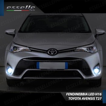 Kit Full LED H16 Fendinebbia 6400 Lumen 6000K bianco Toyota Avensis T27