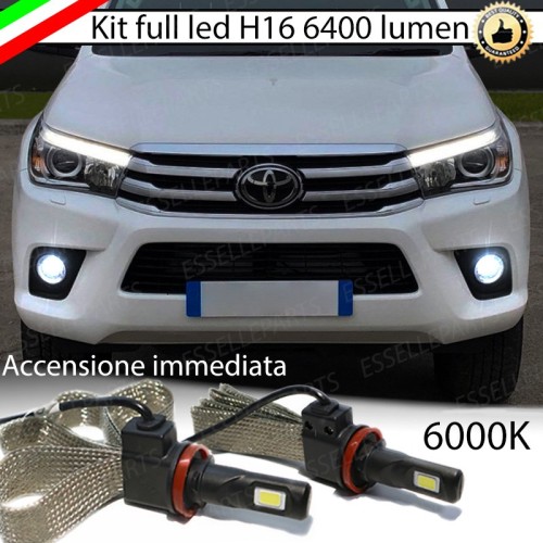Kit Full LED H16 Fendinebbia 6400 LUMEN Toyota HILUX VIII