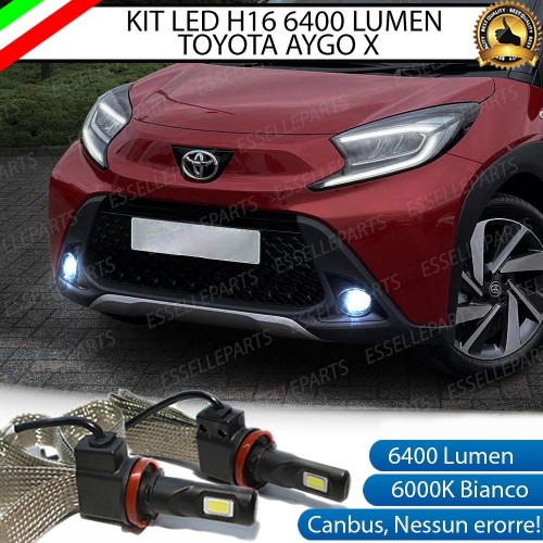 Kit Full LED H16 Fendinebbia 6400 LUMEN TOYOTA AYGO X