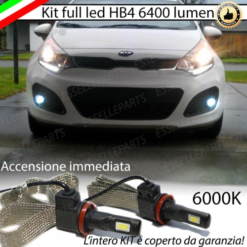 Kit Full LED HB4 6400 LUMEN Fendinebbia KIA RIO III