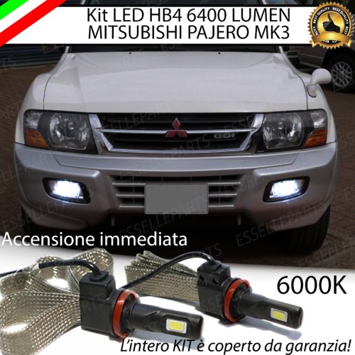 Kit Full LED HB4 6400 LUMEN Fendinebbia MITSUBISHI PAJERO III