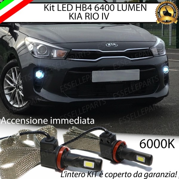 Kit Full LED HB4 6400 LUMEN Fendinebbia KIA RIO IV
