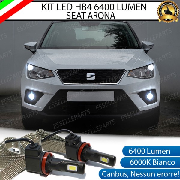 Kit Full LED HB4 6400 LUMEN Fendinebbia SEAT ARONA