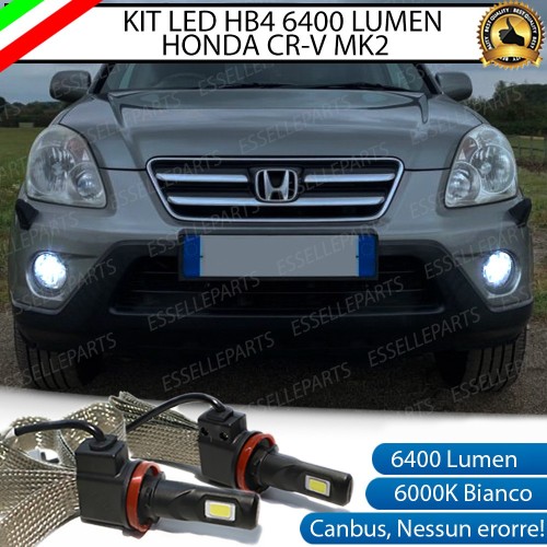 Kit Full LED HB4 6400 LUMEN Fendinebbia HONDA CR-V II