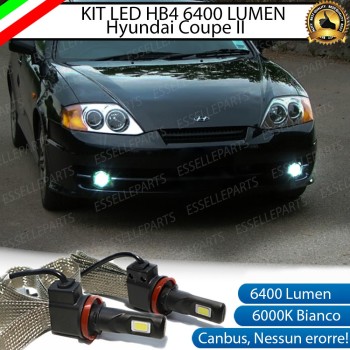 Kit Full LED HB4 6400 LUMEN Fendinebbia HYUNDAI COUPE II
