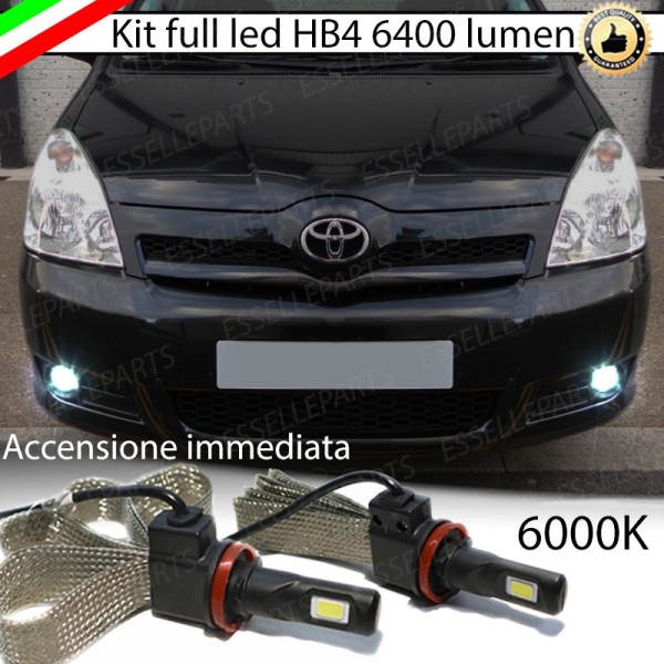 Kit Full LED HB4 6400 LUMEN Fendinebbia Toyota Corolla Verso