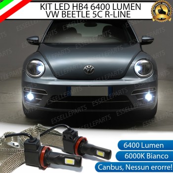 Kit Full LED HB4 6400 Lumen 6000K Fendinebbia VW NEW BEETLE 2 allestimento R-Line