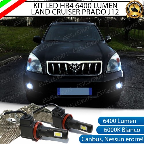 Kit Full LED HB4 6400 LUMEN Fendinebbia TOYOTA Land Cruiser KD120