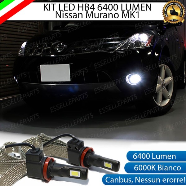Kit Full LED HB4 6400 LUMEN Fendinebbia Nissan Murano I