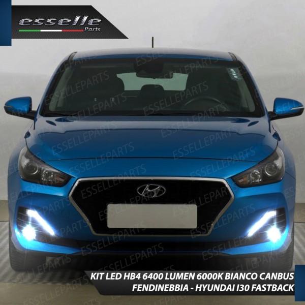 Kit Full LED HB4 6400 LUMEN Fendinebbia HYUNDAI I30 FASTBACK