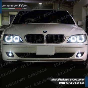 Kit Full LED HB4 6400 Lumen 6000K bianco Fendinebbia BMW Serie 7 E65 E66 Dal 03-2005