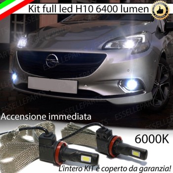 Kit Full LED Fendinebbia H10 6400 LUMEN OPEL CORSA E Kit Full LED Fendinebbia H10 6400 LUMEN OPEL CORSA E
