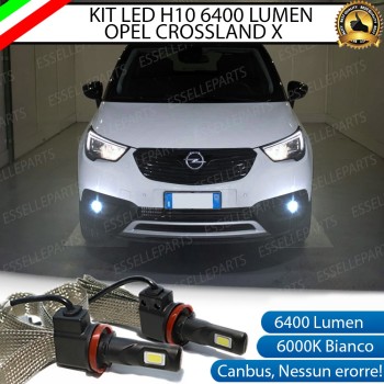 Kit Full LED Fendinebbia H10 6400 LUMEN OPEL CROSSLAND X Kit Full LED Fendinebbia H10 6400 LUMEN OPEL CROSSLAND X