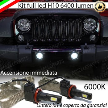 Kit Full LED Fendinebbia H10 6400 LUMEN JEEP WRANGLER III