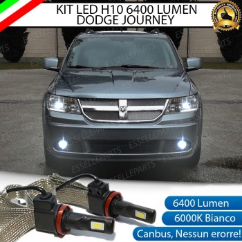 Kit Full LED Fendinebbia H10 6400 LUMEN DODGE JOURNEY