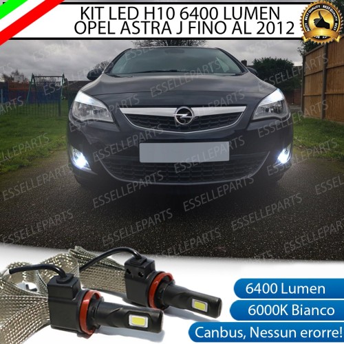 Kit Full LED Fendinebbia H10 6400 LUMEN OPEL ASTRA J FINO AL 2012