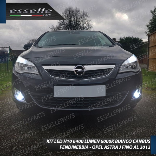 Kit Full LED Fendinebbia H10 6400 LUMEN OPEL ASTRA J FINO AL 2012