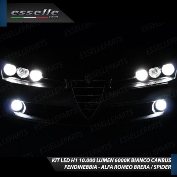 Kit Full LED Fendinebbia H1 10000 LUMEN ALFA ROMEO BRERA Kit Full LED Fendinebbia H1 10000 LUMEN ALFA ROMEO BRERA