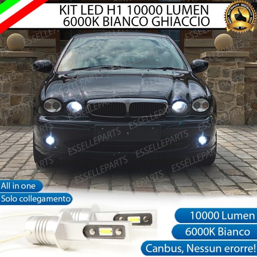 Kit Full LED Fendinebbia H1 10000 LUMEN JAGUAR X-TYPE