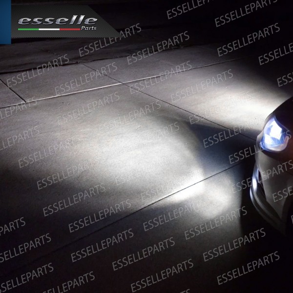 Kit Full LED Fendinebbia H1 10000 Lumen 6000K bianco PEUGEOT 206 fino al 2006