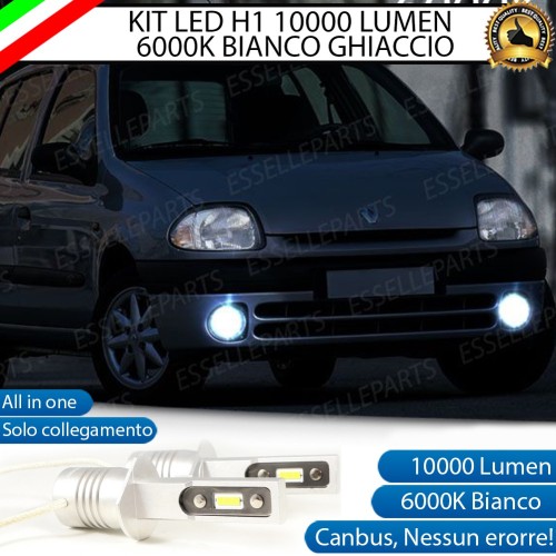 Kit Full LED Fendinebbia H1 10000 Lumen 6000K bianco RENAULT CLIO MK2
