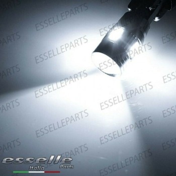 Coppia Lampade T10 W5W LED canbus con lente frontale per luci di posizione per Jaguar X Type Coppia Lampade T10 W5W LED canbus con lente frontale per luci di posizione per Jaguar X Type