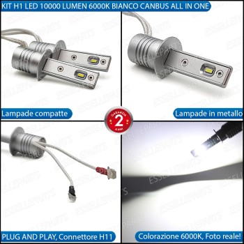 Kit Full LED Fendinebbia H1 10000 LUMEN HONDA JAZZ I Kit Full LED Fendinebbia H1 10000 LUMEN HONDA JAZZ I