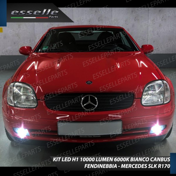 Kit Full LED Fendinebbia H1 10000 Lumen 6000K bianco MERCEDES SLK R170