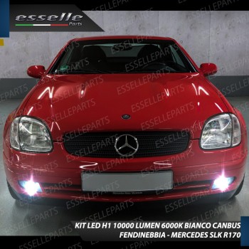 Kit Full LED Fendinebbia H1 10000 Lumen 6000K bianco MERCEDES SLK R170