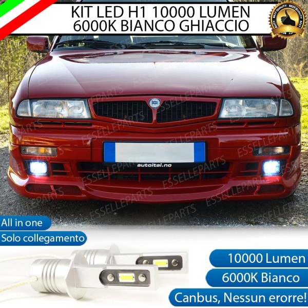 Kit Full LED Fendinebbia H1 10000 LUMEN Lancia Delta II