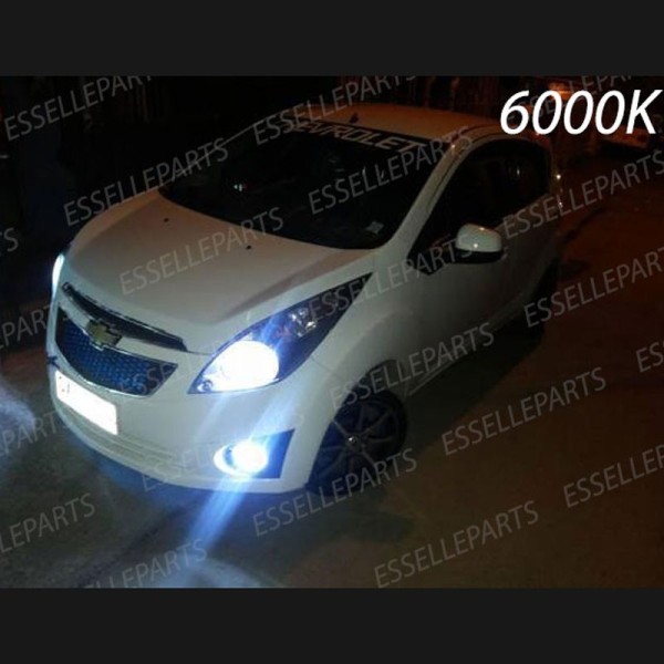 Kit Full LED H4 8000 Lumen 6000K Bianco Ghiaccio Per CHEVROLET SPARK