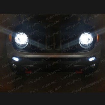 Kit Full LED H4 per Jeep Renegade Dal 2019 8000 Lumen 6000K Bianco Canbus Kit Full LED H4 per Jeep Renegade Dal 2019 8000 Lumen 6000K Bianco Canbus