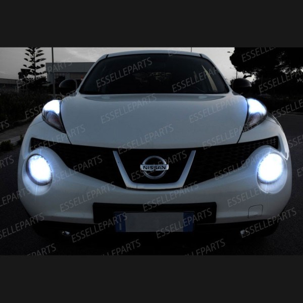 Kit Full LED H4 8000 Lumen 6000K Bianco Per Nissan Juke fino al 2013