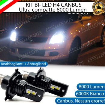 Kit Full LED H4 8000 Lumen 6000K Bianco Ghiaccio Per SUZUKI SWIFT MK4 Kit Full LED H4 8000 Lumen 6000K Bianco Ghiaccio Per SUZUKI SWIFT MK4