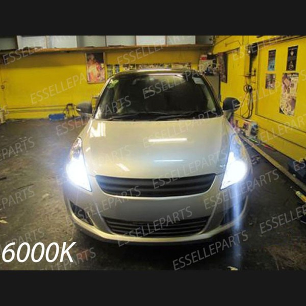 Kit Full LED H4 8000 Lumen 6000K Bianco Ghiaccio Per SUZUKI SWIFT MK5