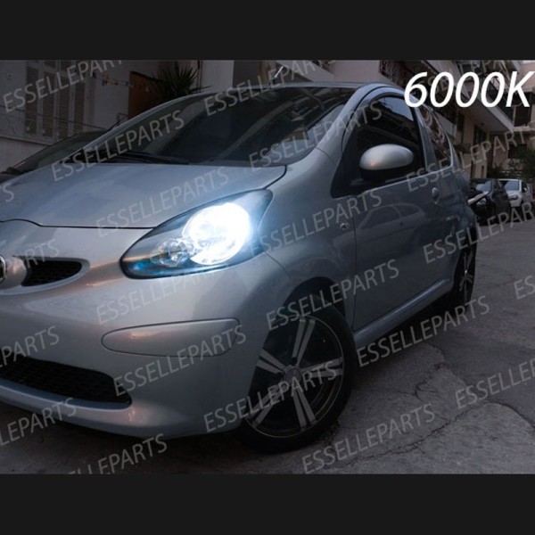 Kit Full LED H4 CANBUS CANBUS 8000 Lumen 6000K Bianco Per TOYOTA AYGO