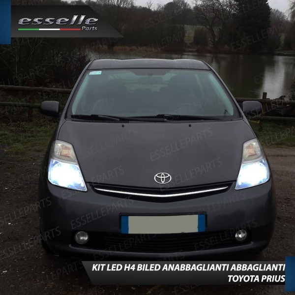 Kit Full LED H4 8000 Lumen 6000K Bianco Ghiaccio Per TOYOTA PRIUS MK2