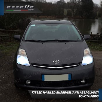 Kit Full LED H4 8000 Lumen 6000K Bianco Ghiaccio Per TOYOTA PRIUS MK2
