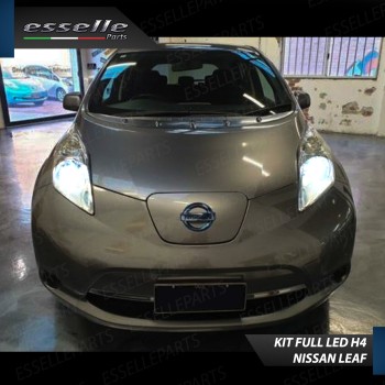 Kit Full LED H4 CANBUS 8000 Lumen 6000K Bianco Ghiaccio Per NISSAN LEAF Kit Full LED H4 CANBUS 8000 Lumen 6000K Bianco Ghiaccio Per NISSAN LEAF