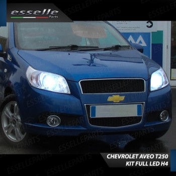 Kit LED H4 CANBUS 8000 Lumen 6000K Per Chevrolet Aveo T250