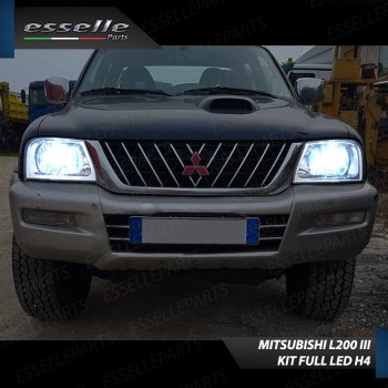 Kit Full LED H4 CANBUS 8000 Lumen 6000K Bianco Per MITSUBISHI L200 MK3 Kit Full LED H4 CANBUS 8000 Lumen 6000K Bianco Per MITSUBISHI L200 MK3