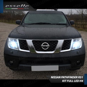 Kit Full LED H4 8000 Lumen 6000K Bianco Per NISSAN PATHFINDER R51