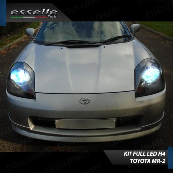 Kit Full LED H4 8000 Lumen 6000K Bianco Ghiaccio Per TOYOTA MR2 MK3