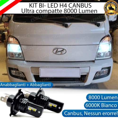 Kit LED H4 CANBUS CANBUS 8000 Lumen 6000K Per HYUNDAI H100