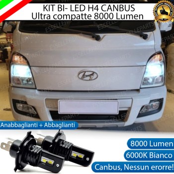 Kit LED H4 CANBUS CANBUS 8000 Lumen 6000K Per HYUNDAI H100