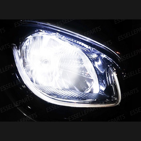 Kit Full LED H4 8000 Lumen 6000K Bianco Ghiaccio Per SMART FORTWO MK3