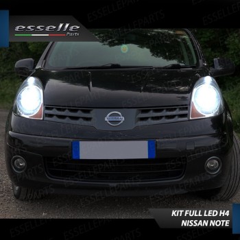 Kit LED H4 CANBUS 8000 Lumen 6000K Ghiaccio Per NISSAN NOTE