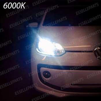 Kit Full LED H4 Per Volkswagen Up Fino al 2016 8000 Lumen Luce Bianca